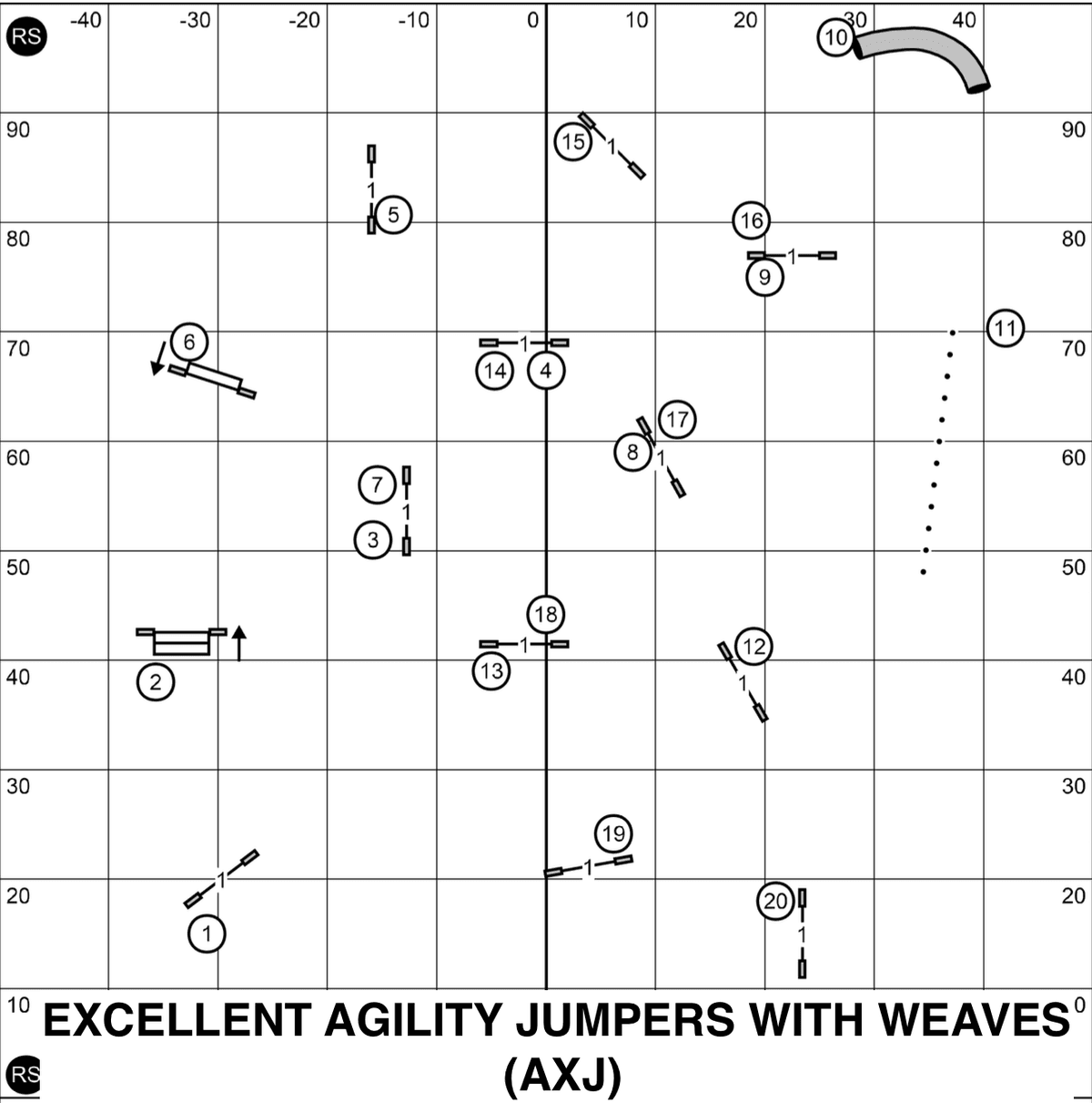 Excellent Agility Jumpers Course Map.png